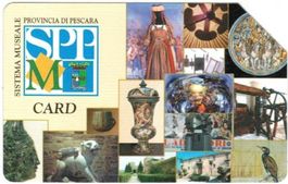 Telefonkarte Italien PF€-274 Card Musei di Pescara