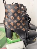 Guess Stiefel, Gr. 39, Schwarz/Braun, Herbst-Look