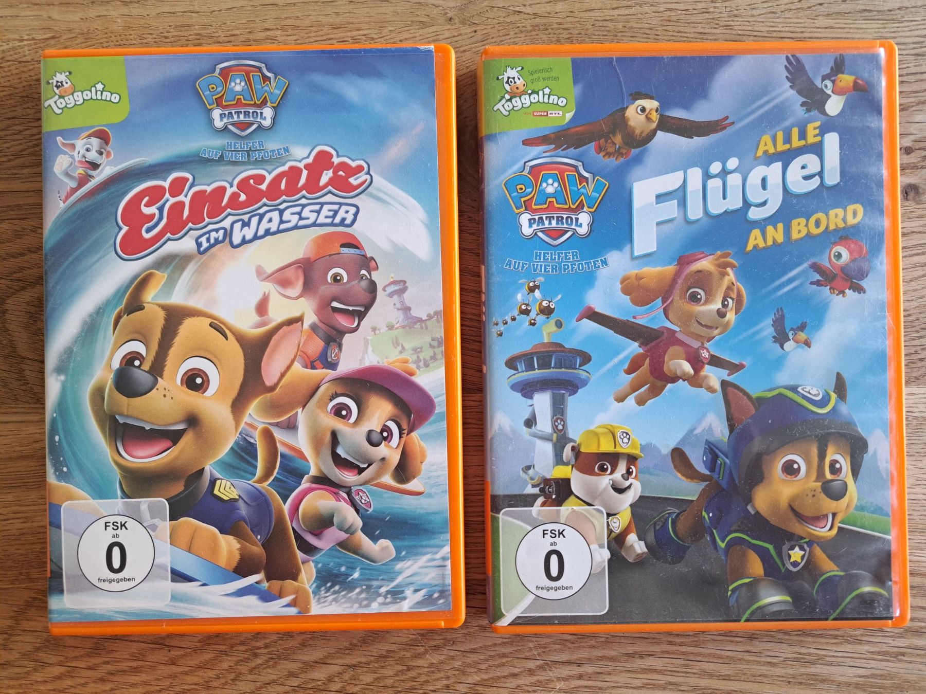 Tutti i DVDs: 2 Paw Patrol DVDs – Usato da Winterthur venduto da Kathy22