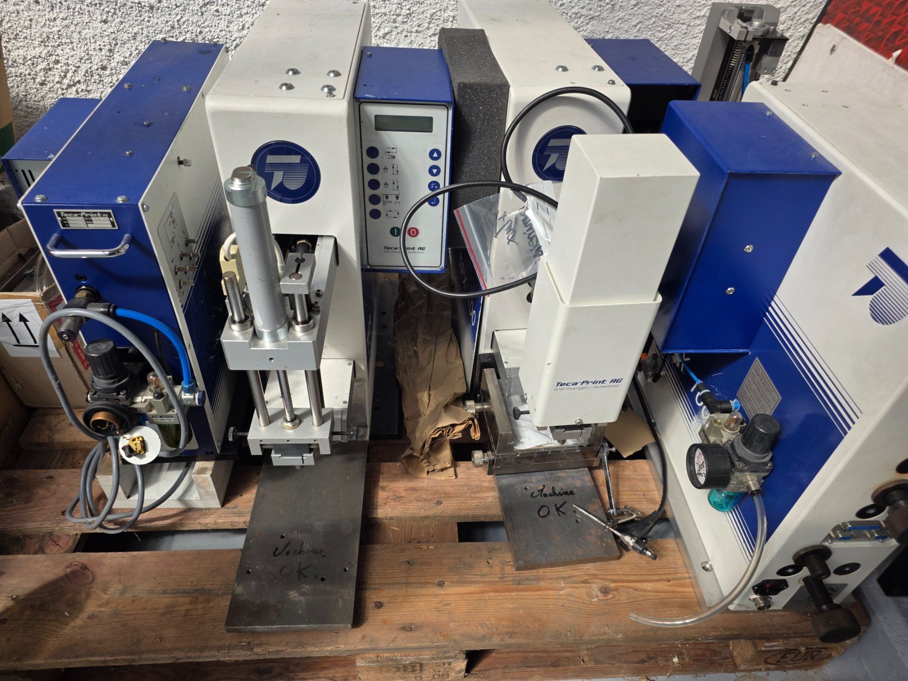 Tutte le macchine: Lot de décalqueuses Teca-Print  (3 machines) – Usato da St-Imier venduto da inf_h7kx 1