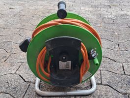 Verlängerungskabelrolle 20m orange guter Zustand