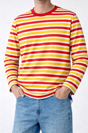 Gestreifftes Sweatshirt (S) - mehrere Stück verfügbar