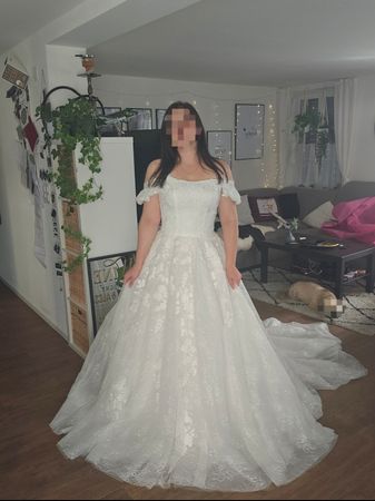Traumhaftes Brautkleid im Prinzessinnenstil