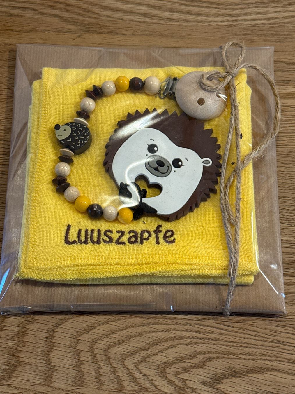 Windeleimer & Windeln: Geburtsgeschenk Nuscheli – Neu und originalverpackt aus Glashütten von jane8