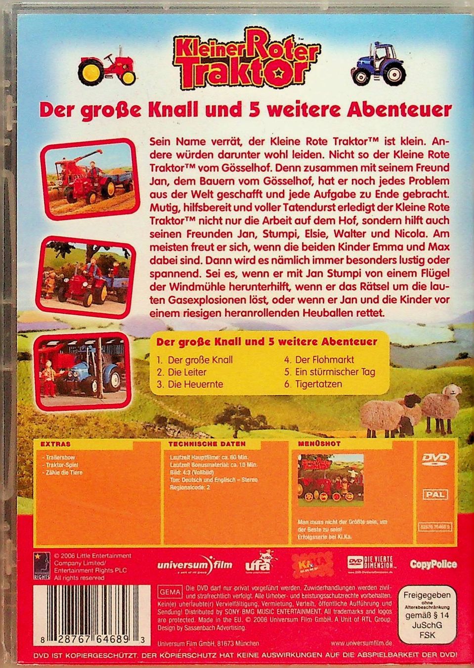 Alle DVDs: DVD Kleiner roter Traktor Der grosse Knall – Gebraucht aus Reitnau von  1