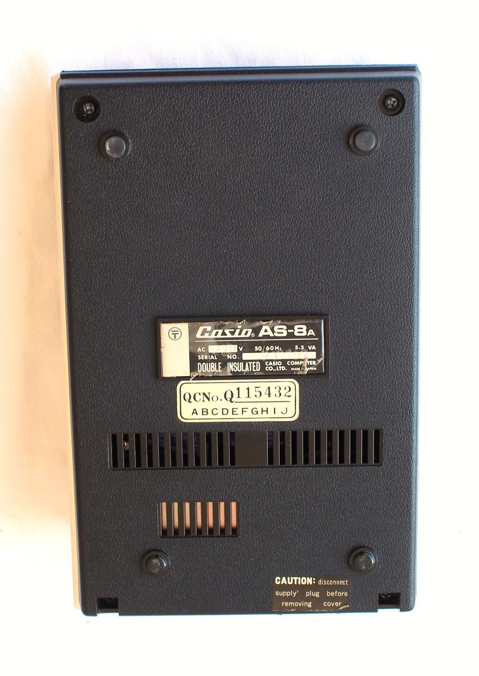 Casio Calcolatrici tascabili: Casio AS-8A Tischrechner achtstelliges Digitron Display 1971 – Usato da Zürich venduto da Auctionata 3