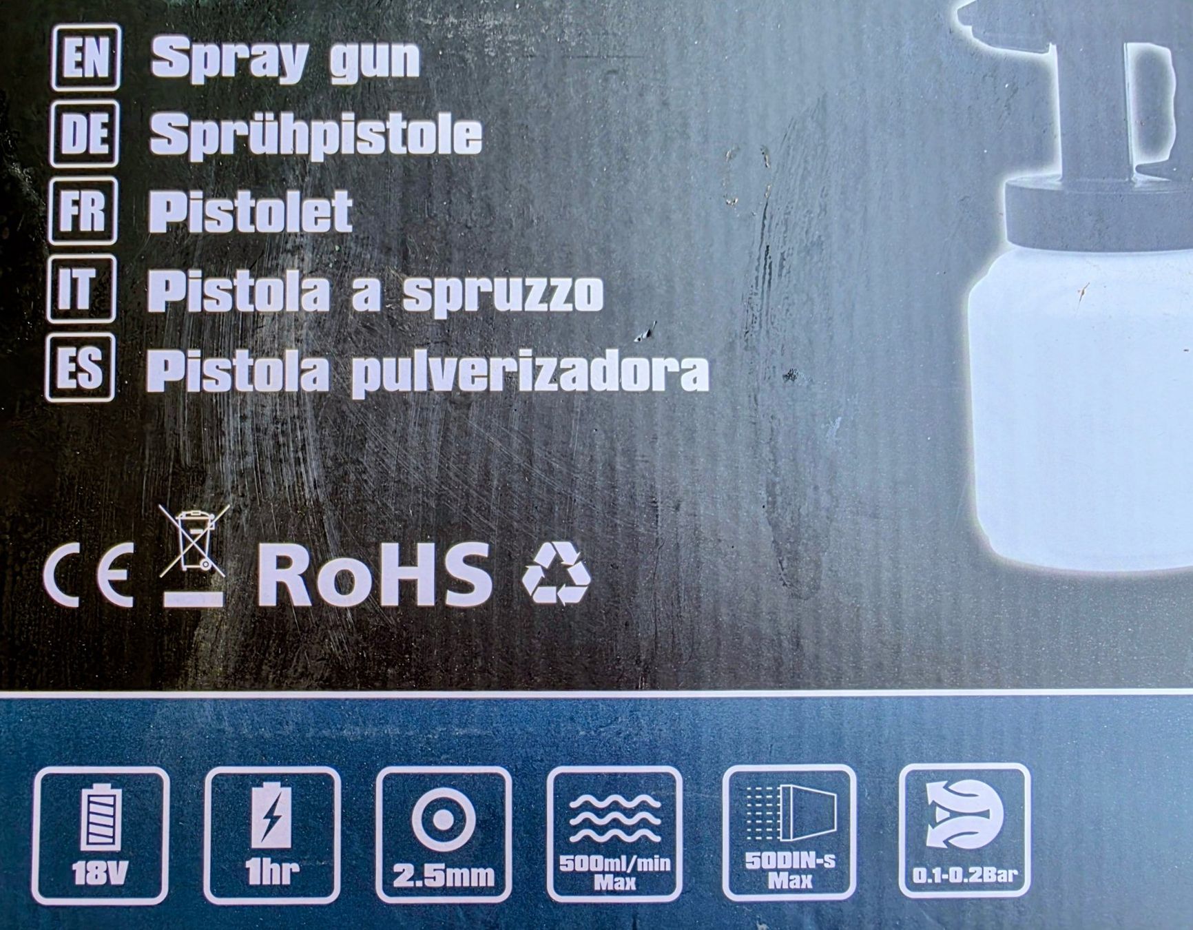 Tous les outils: Spritzpistole Wesco Aku – Neuf avec emballage d'origine à Buchs ZH par 1948Mustermann 2