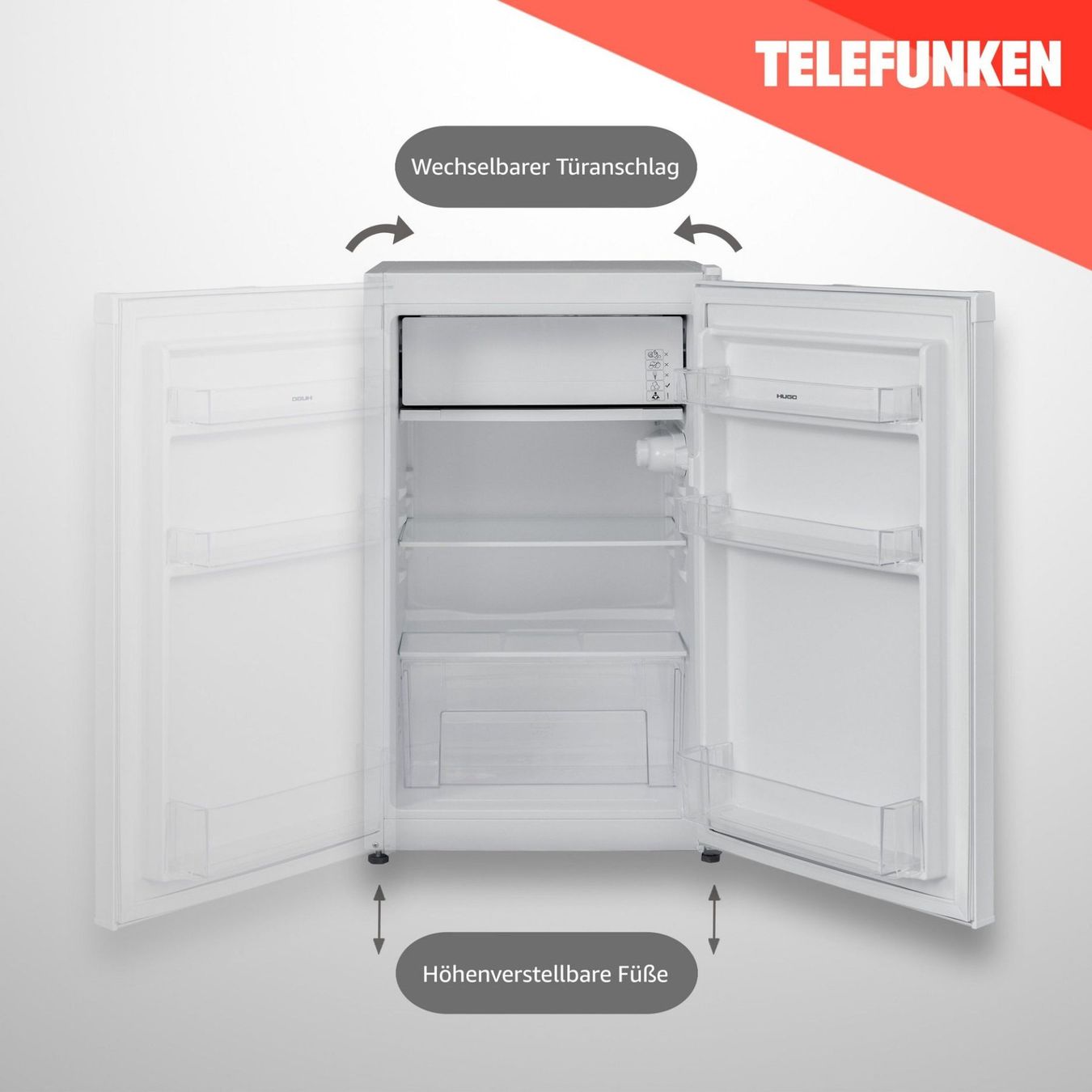 Frigoriferi: Telefunken CF-33-101-W2 Kühlschrank 89L – Nuovo e nell'imballaggio originale da Bottighofen venduto da zaap 5