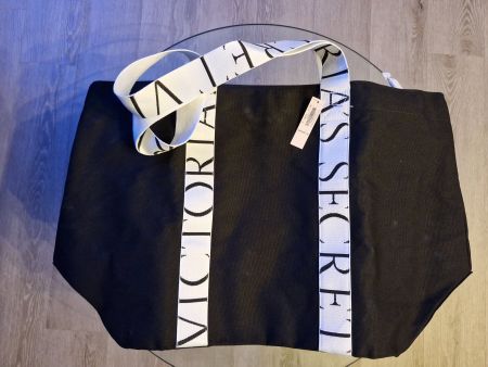 Victoria's Secret Tragetasche Schwarz/Weiss, Neu mit Etikett