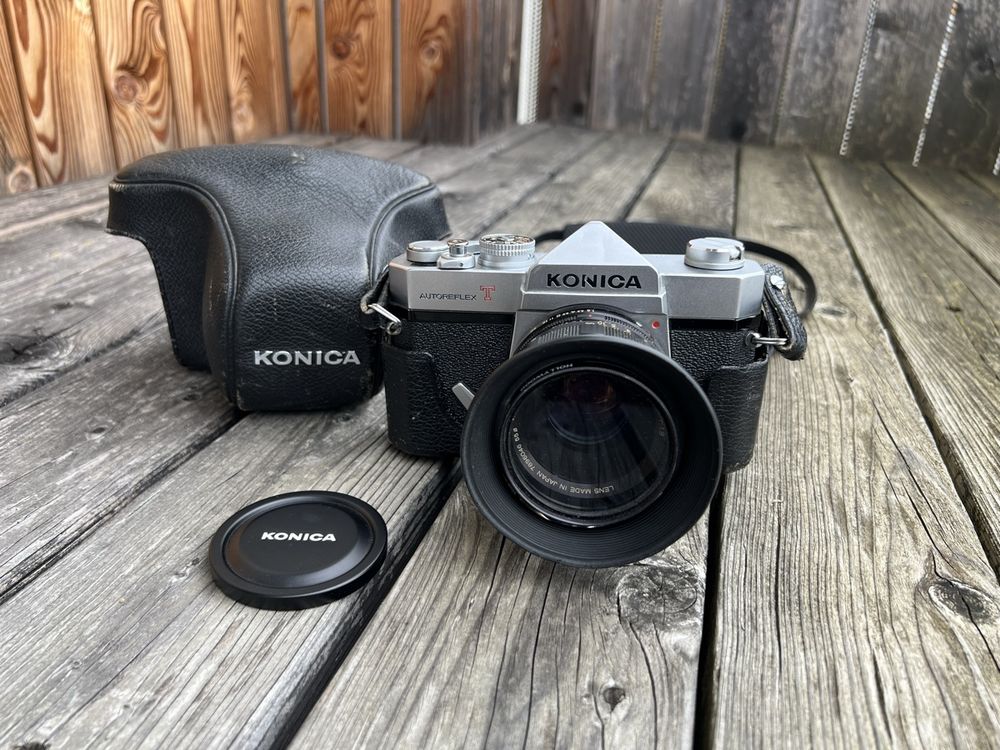 Kit complet Konica Autoreflex T3, objectifs et accessoires (D'occasion) à Ipsach pour CHF 390