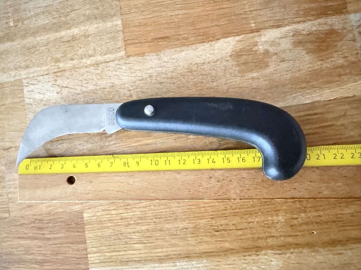 Taschenmesser: GECO Taschenmesser Sackmesser Hippe Veredlungsmesser – Gebraucht aus Goldach von Messerguru 6