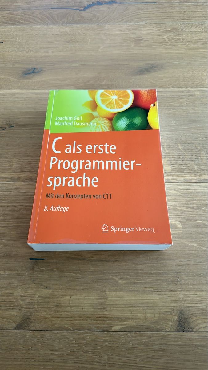 Libri: "C als erste Programmiersprache" – Usato da Ruggell venduto da Kauferin_Nr3