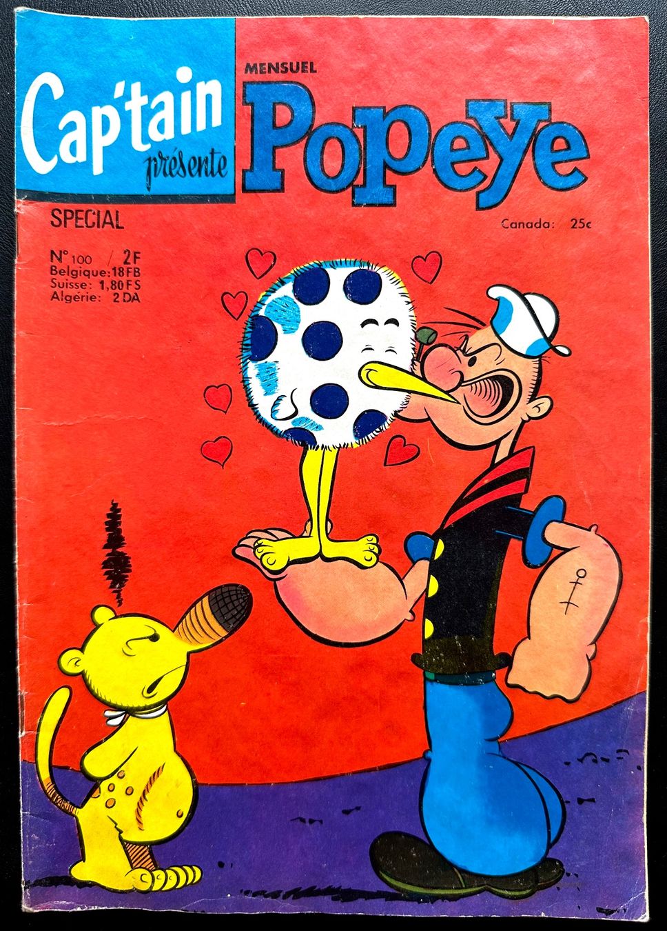Fumetti: Popeye Nr. 100 1974 Canada 25 Cent – Usato da Seltisberg venduto da quadartswiss