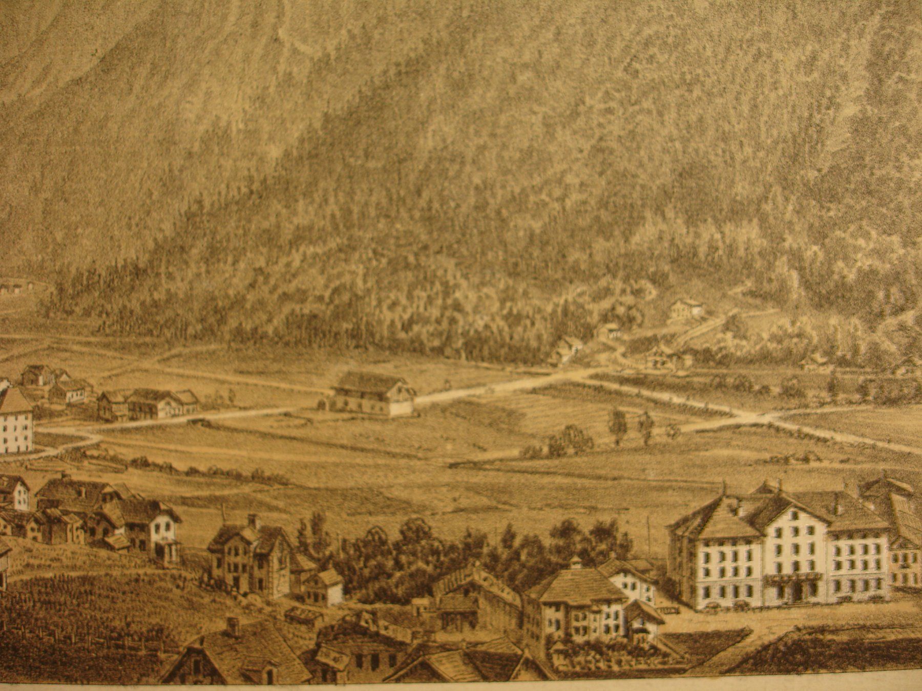 Grafica & Litografie: ENGELBERG, LITHOGRAPHIE 1881 – Usato da Grüningen venduto da Kartensammler 3