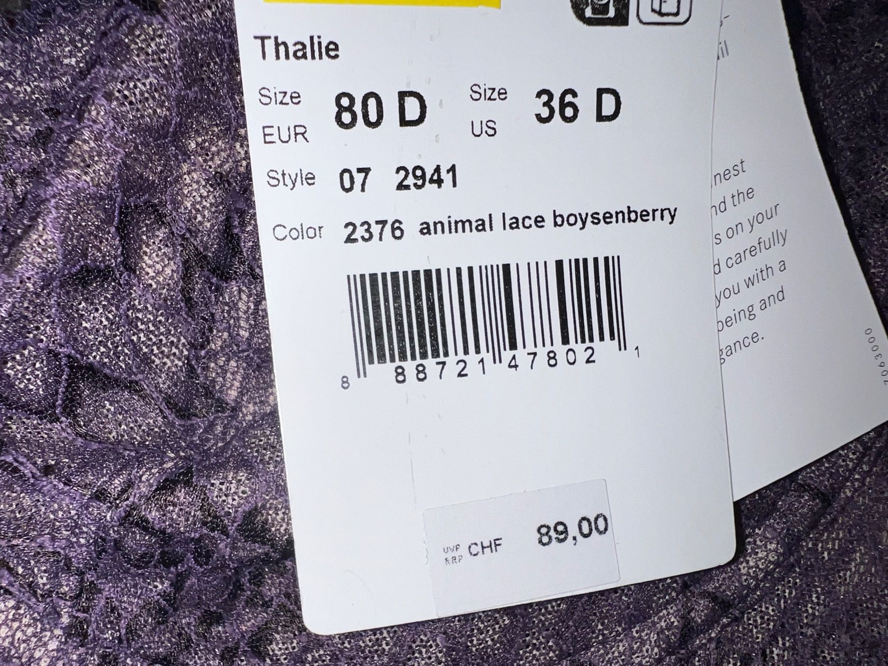 Hanro Altra biancheria intima: BH HANRO 80D neu – Nuovo (secondo la descrizione) da Dornach venduto da samuti 1