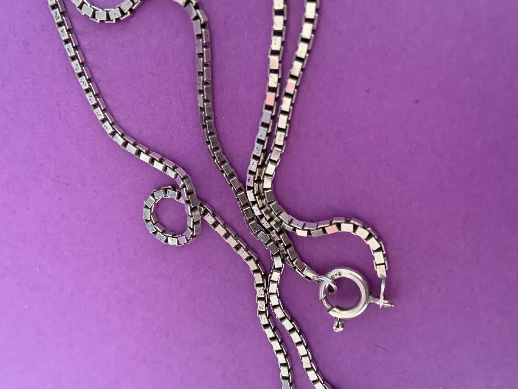 Ciondoli: Silberkette sterling silber mit KREUZ GLITZER – Usato da Dittingen venduto da Bijoubelle 3