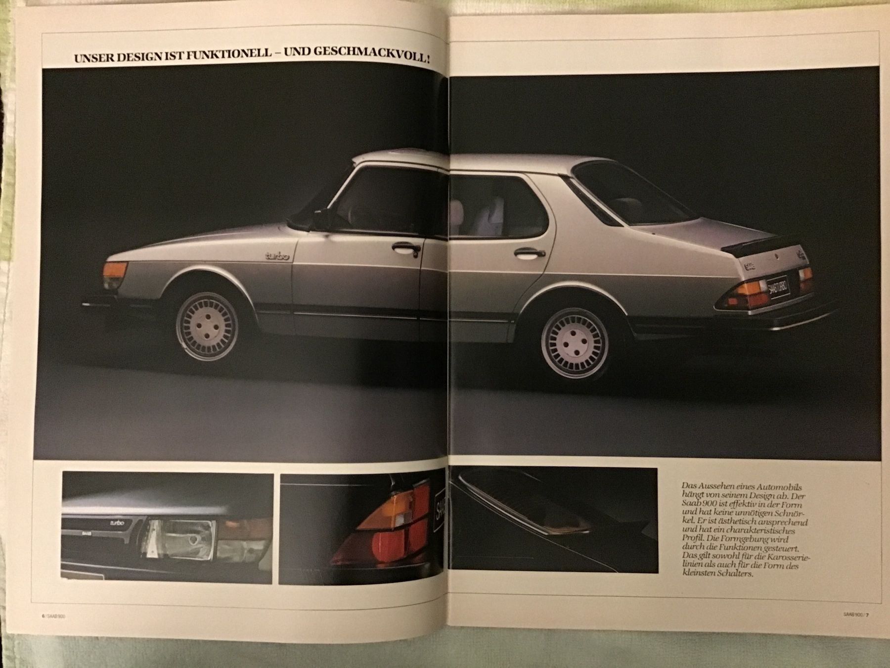 Saab Dokumente: Saab 900 Verkaufsprospekt 1983 – Gebraucht aus Scherzingen von Starseller62 2