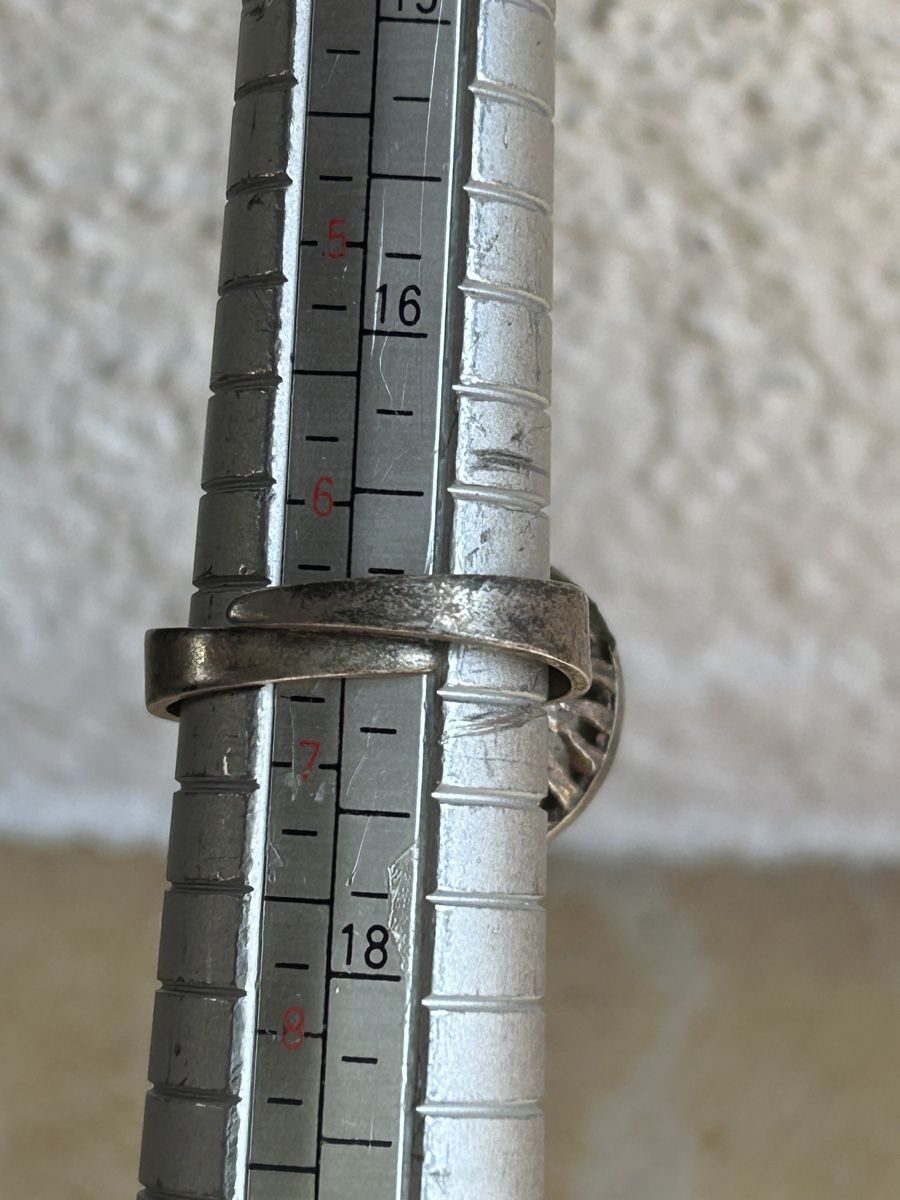 Anelli: Vintage Silberring Rauchquarz, Gr 54 – Usato da Laufen venduto da Bellavitaboom 5