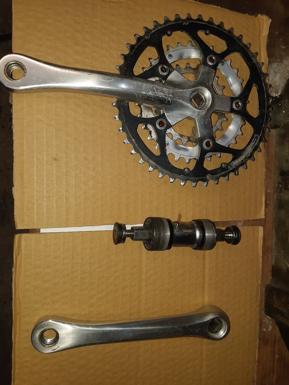 Shimano Ersatzteile: Pédalier VTT Shimano FC-M737, vintage pour collectionneur – Gebraucht aus Confignon von cha_8bw2 4