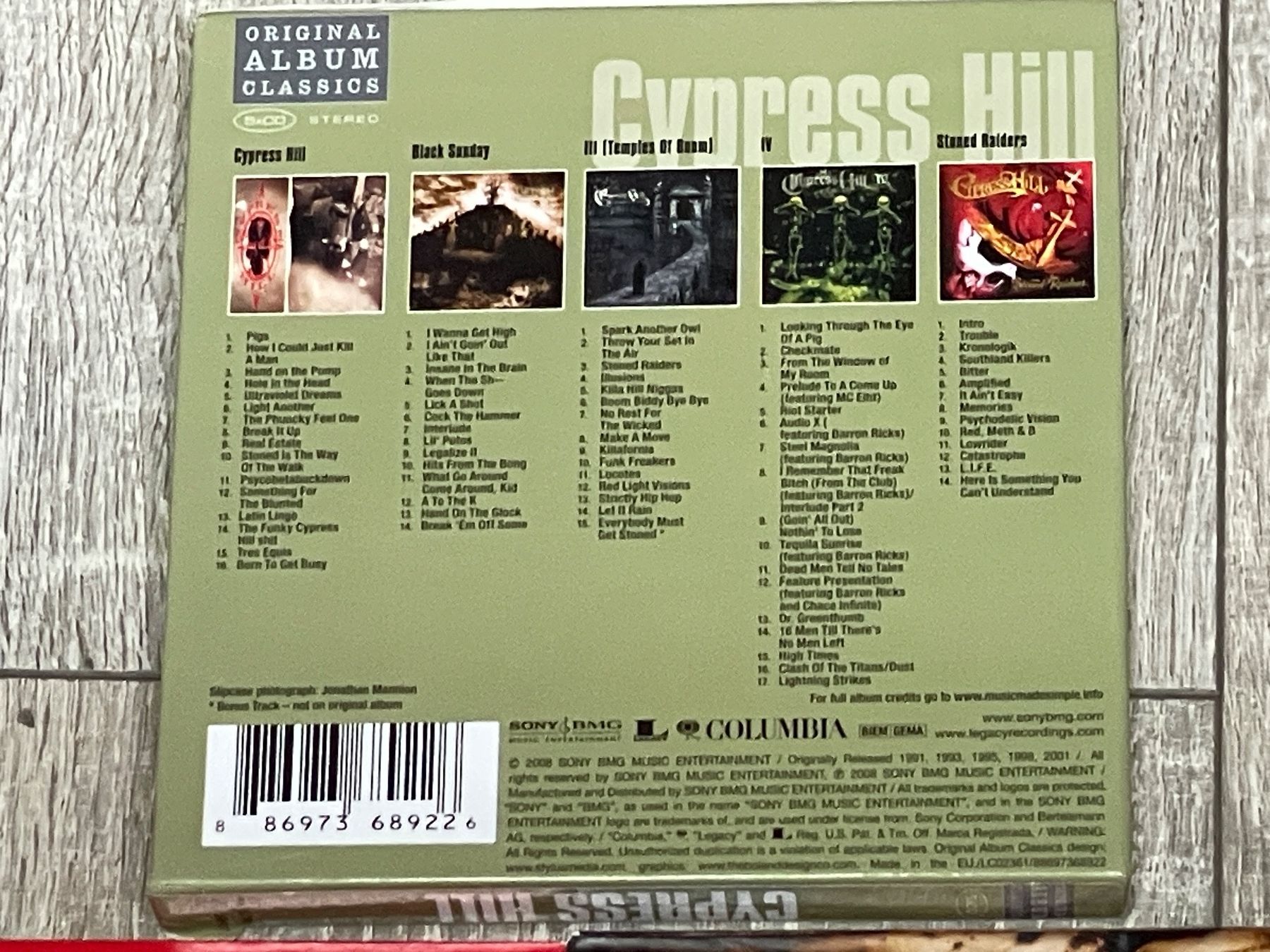 CD: Cypress Hill 5x – Usato da Muri b. Bern venduto da AdidasCollector 8
