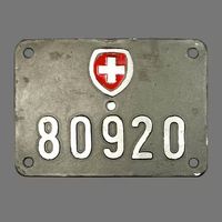 Nummerschild grün