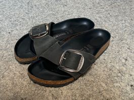 Birkenstock Madrid Big Buckle schwarz Gr. 40