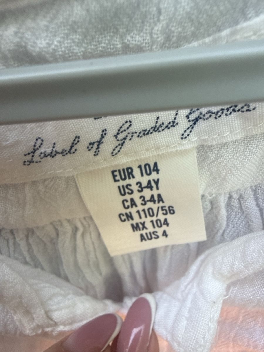 Robes et jupes: Mädchen Kleid L.O.G. Grösse 104 weiss spitze – D'occasion à Zürich par Krikri21 3