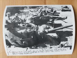 Original Pressefoto Interavia US-Militär Schwere Panzer