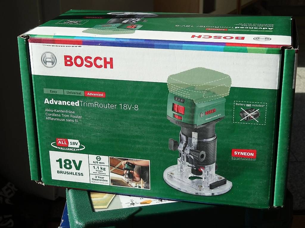 Bosch Alle Werkzeuge: Bosch AdvancedTrimRouter 18V NEU! – Neu und originalverpackt aus Buttisholz von buttiholli 2