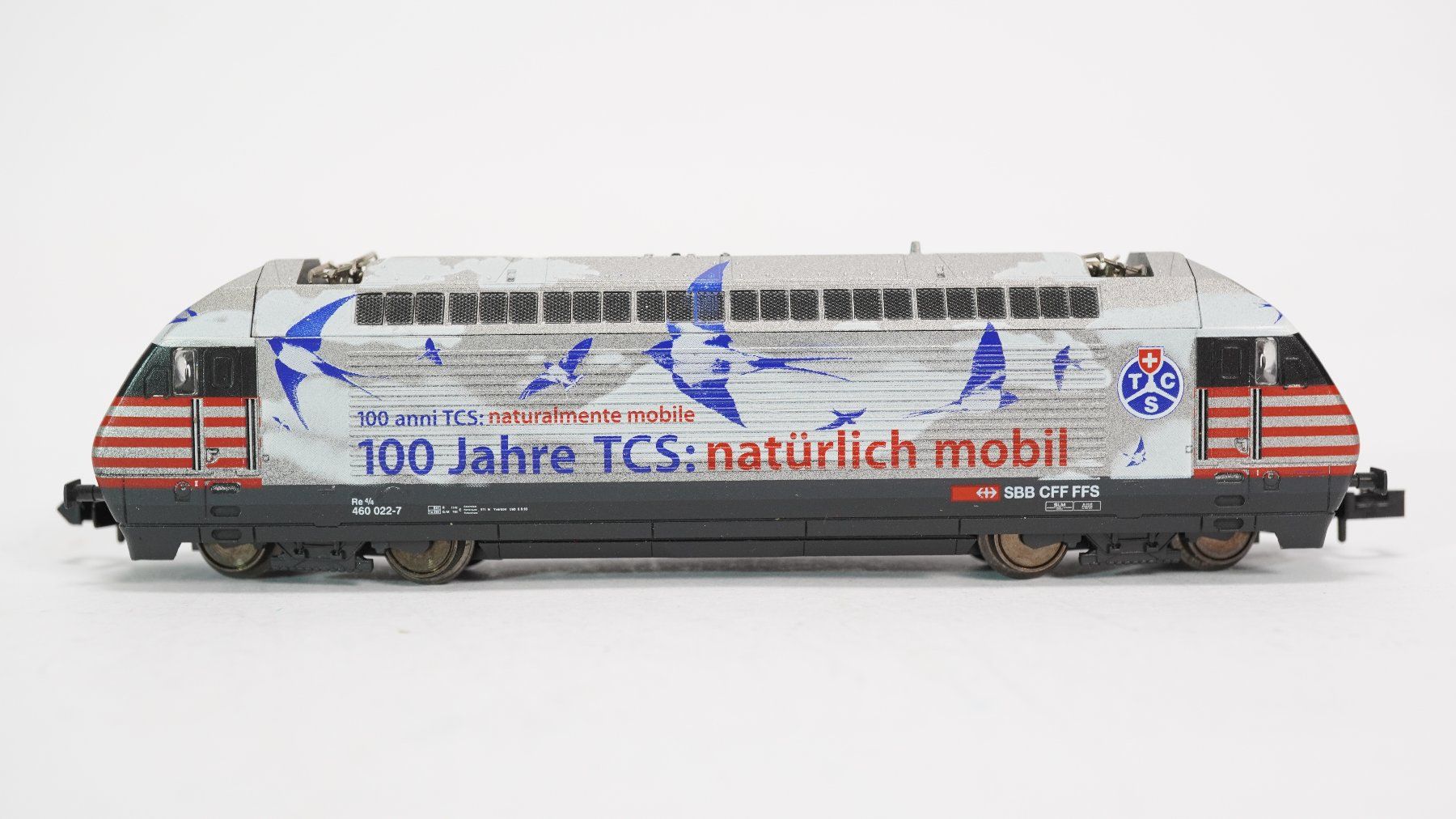 Trix Modellini di ferrovie: e63 Spur N Trix SBB Re 460 E-Lok TCS – Usato da Thun venduto da evinka_gmbh 1