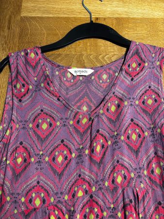 Schönes leichtes Maxi Nomads Sommerkleid Gr. S
