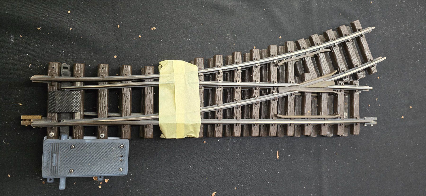 Märklin Modellini di ferrovie: Weiche links 120cm LGB – Usato da Russikon venduto da Pedro20