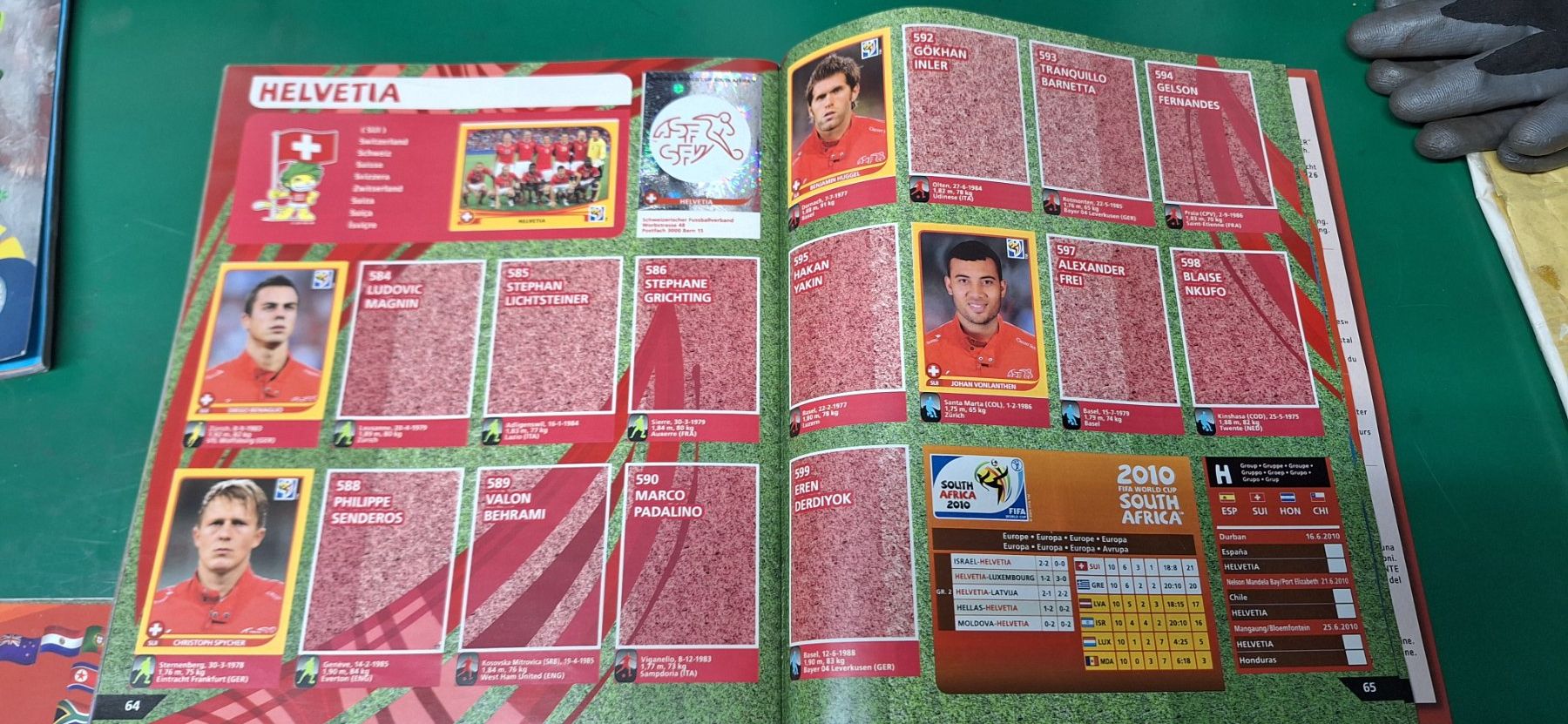 Panini Sammelbilder & Trading cards: Panini World cup Fifa 2010 – Gebraucht aus Basel von Meggesflomi 7