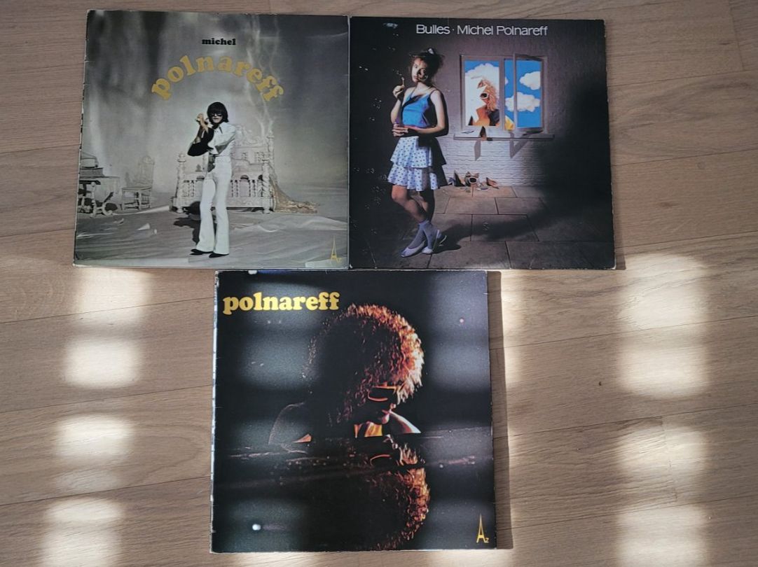 Schallplatten: 3 LP   Michel Polnareff – Gebraucht aus Martigny von MZ-67