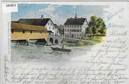 Rheinbrücke bei Rhinau Rheinau