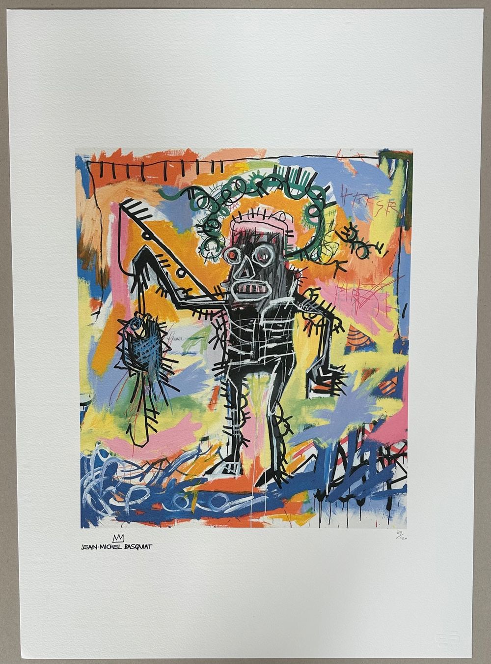 Poster & Bilder: Basquiat: Black King, POP Art 88/100 – Neu (gemäss Beschreibung) aus Meilen von Smgdesign