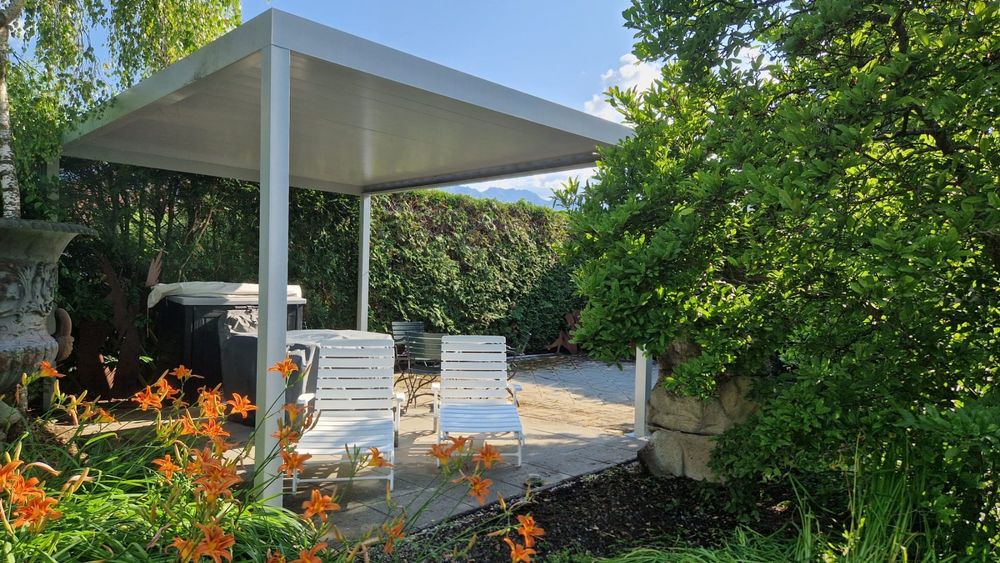 Pergola 4x5m mit Lamellendach, Renson Algarve Kaufen auf Ricardo