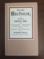 Medicinische Anekdoten – Faksimile 1767/1977