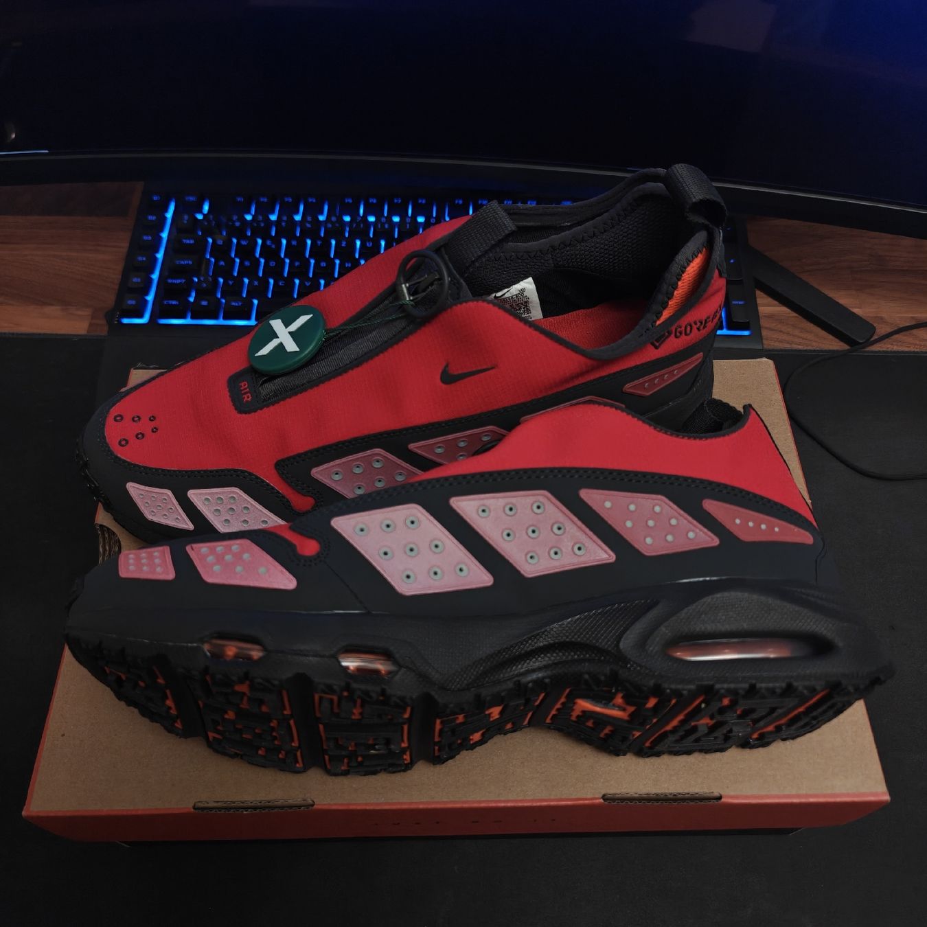 Nike Scarpe da uomo: Nike SNDR Crimson Red GTX – Nuovo e nell'imballaggio originale da Radelfingen b. Aarberg venduto da gab_g96t 6
