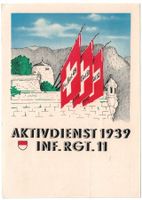 Aktivdienst 1939: Inf. Rgt. 11, Füs. Bat. 49-50-51
