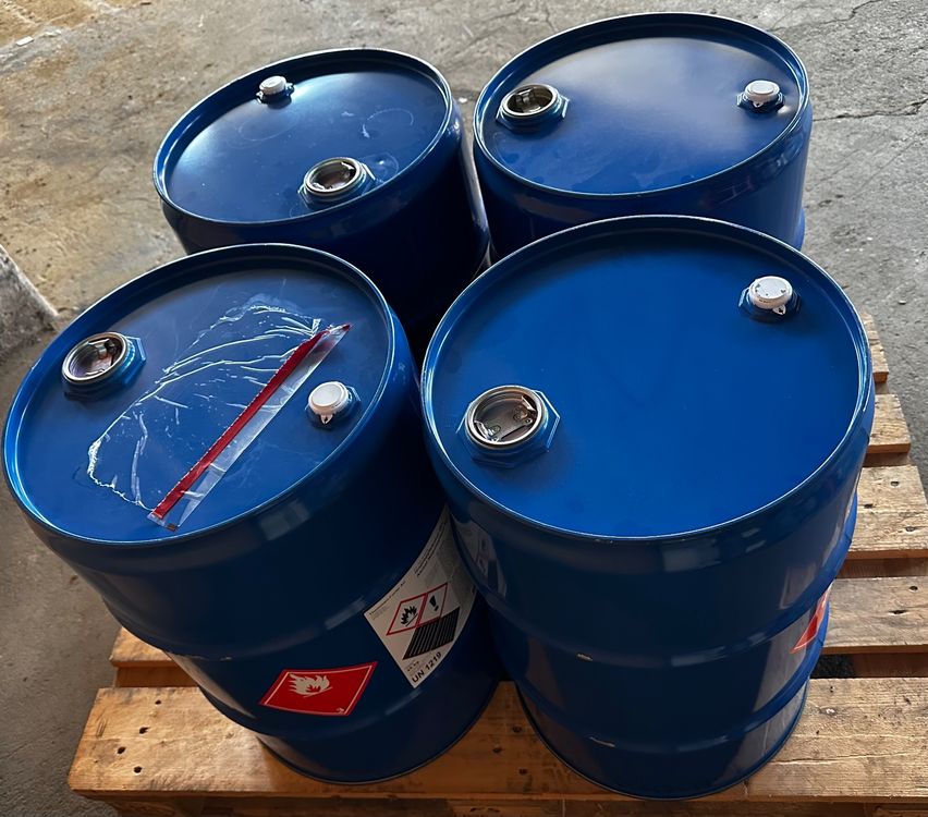 60L Fässer 4Stk. leer OHNE BEULEN Werkstatt Deko Garage Kaufen auf
