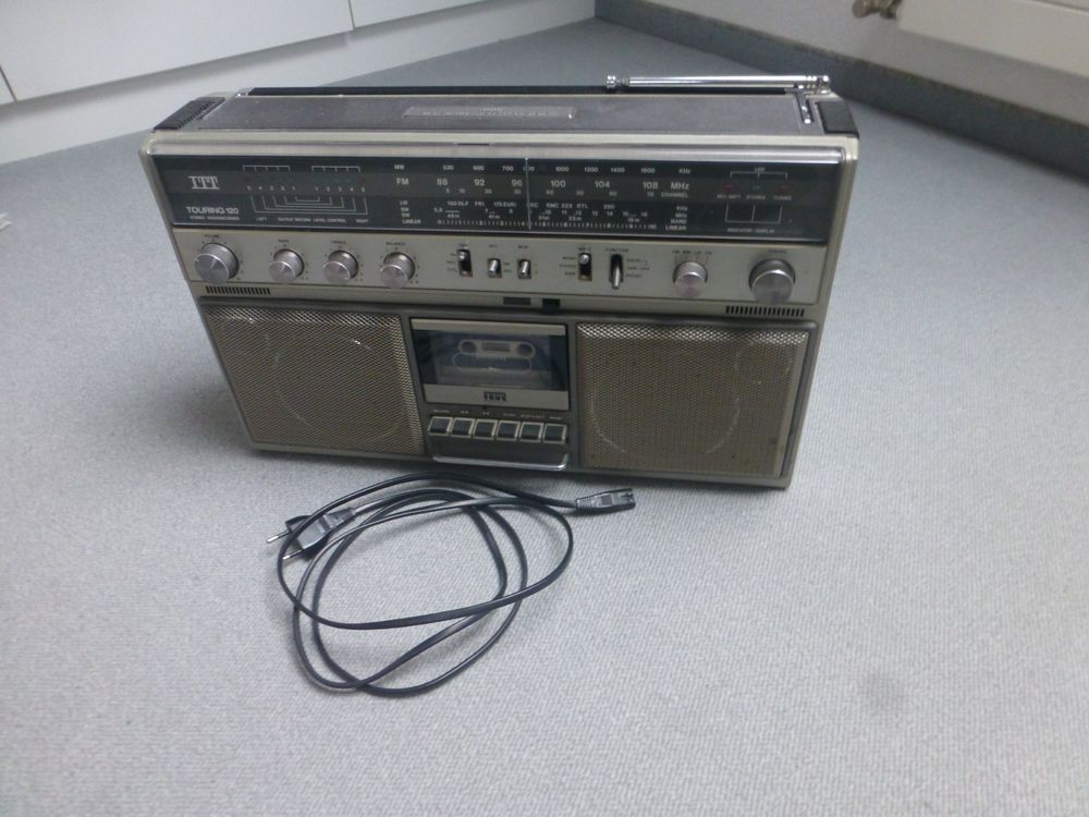 Radio ITT Touring 120, Radio-Kassetten-Recorder (Gebraucht) in ...