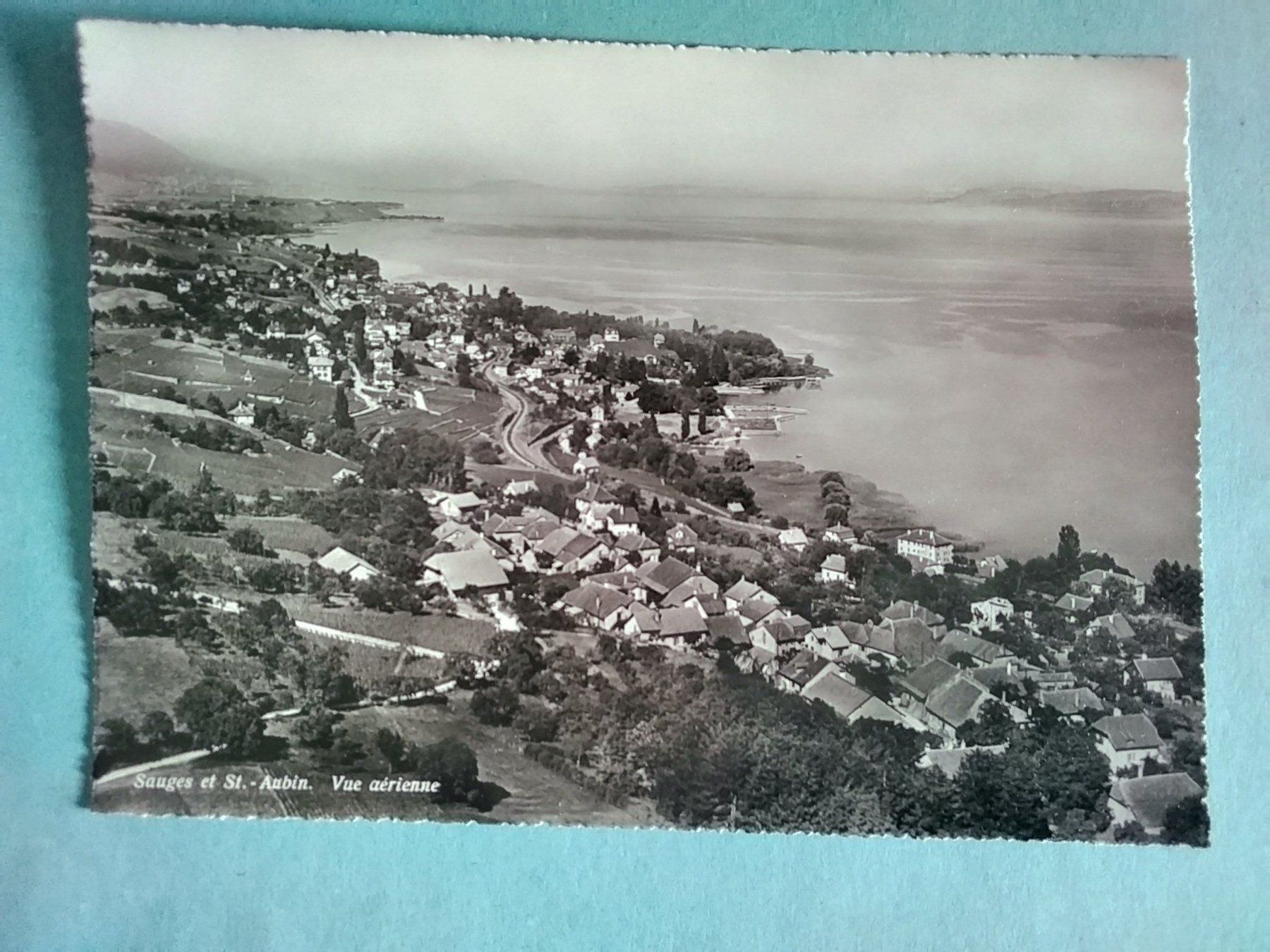 Cartes postales: Sauges + St.-Aubin – D'occasion à Appenzell par lama19