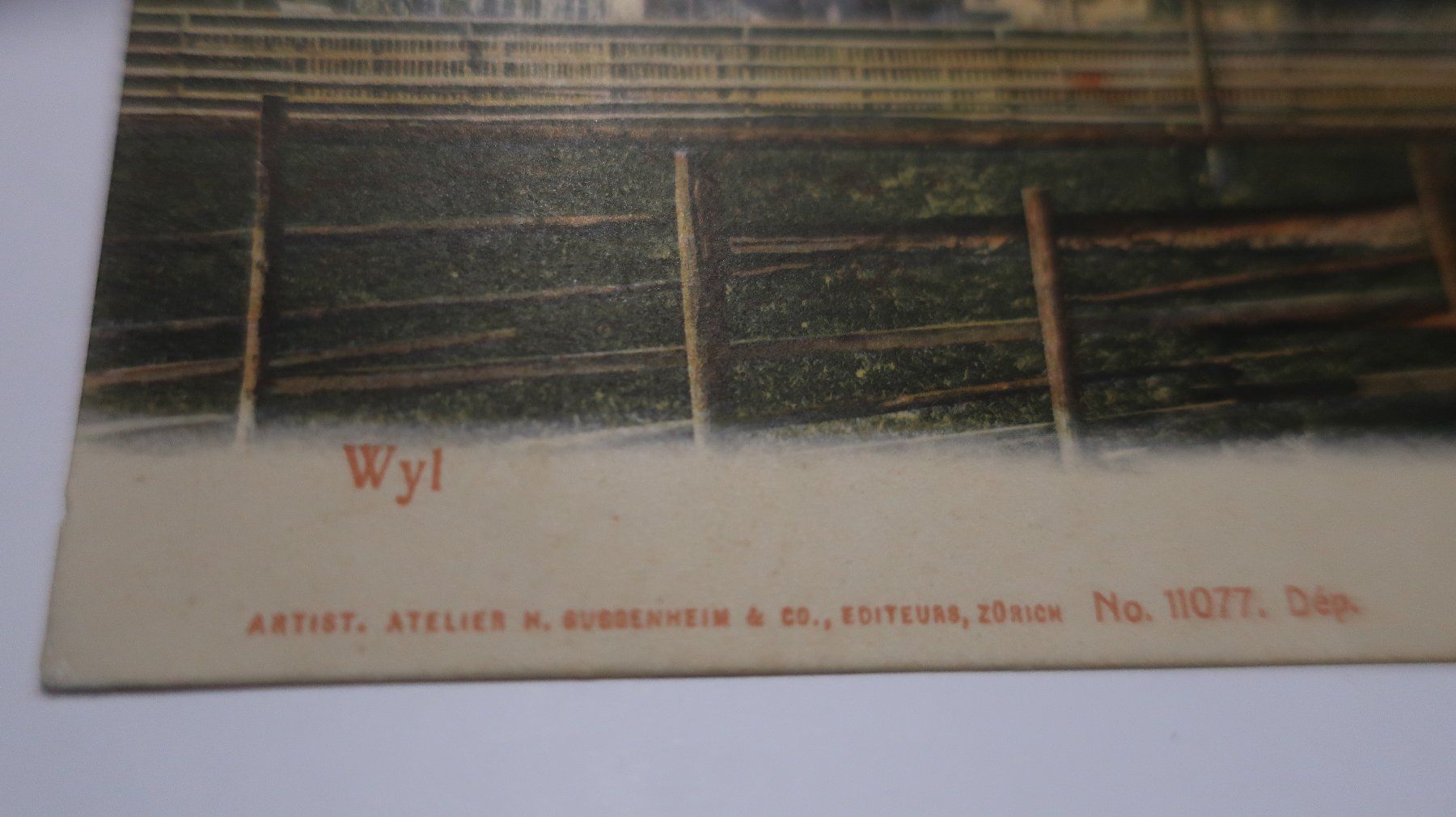 Cartes postales: Wyl  1907 – D'occasion à Cormoret par Pascalll2001 2
