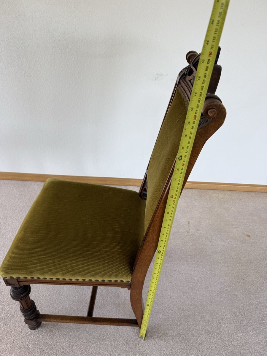 Tischset: Antique Oak Dining table and Chairs set – Gebraucht aus Reinach BL von rom_jb5y 4