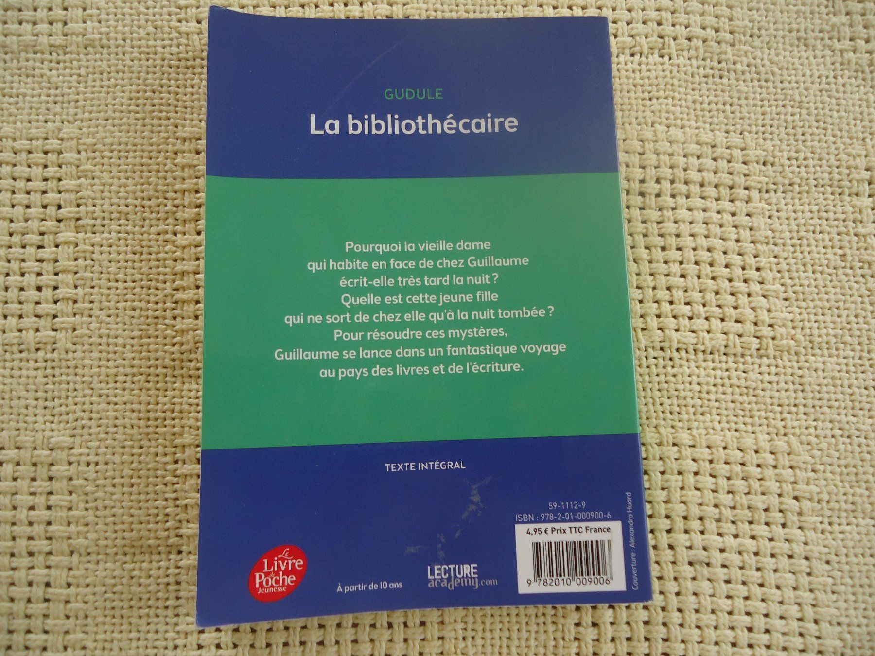 Libri: La bibliothécaire - Gudule – Usato da Vessy venduto da bm.par 1