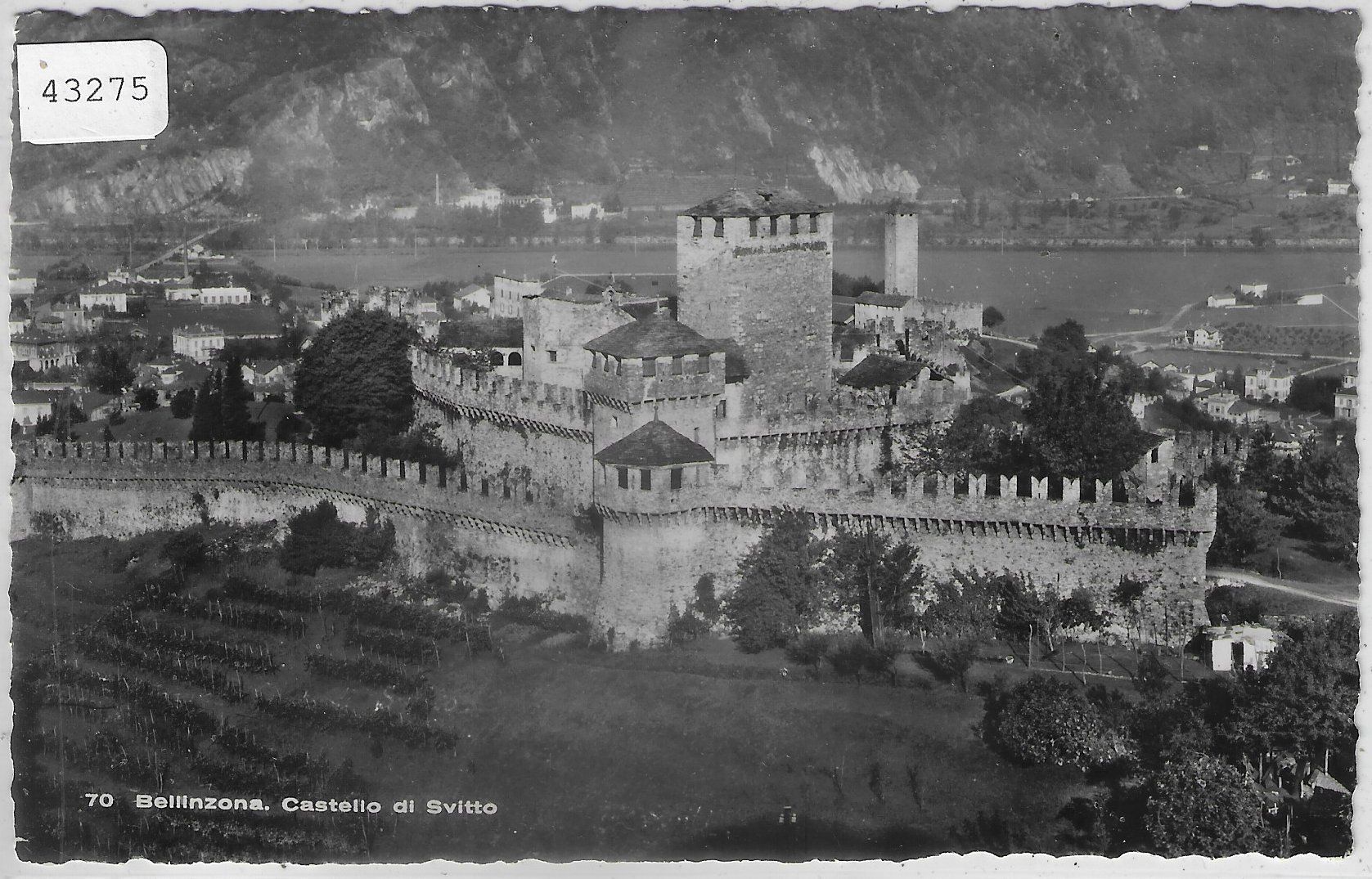 Cartoline postali: Bellinzona - Castello di Svitto – Usato da Ettingen venduto da Kartenplanet