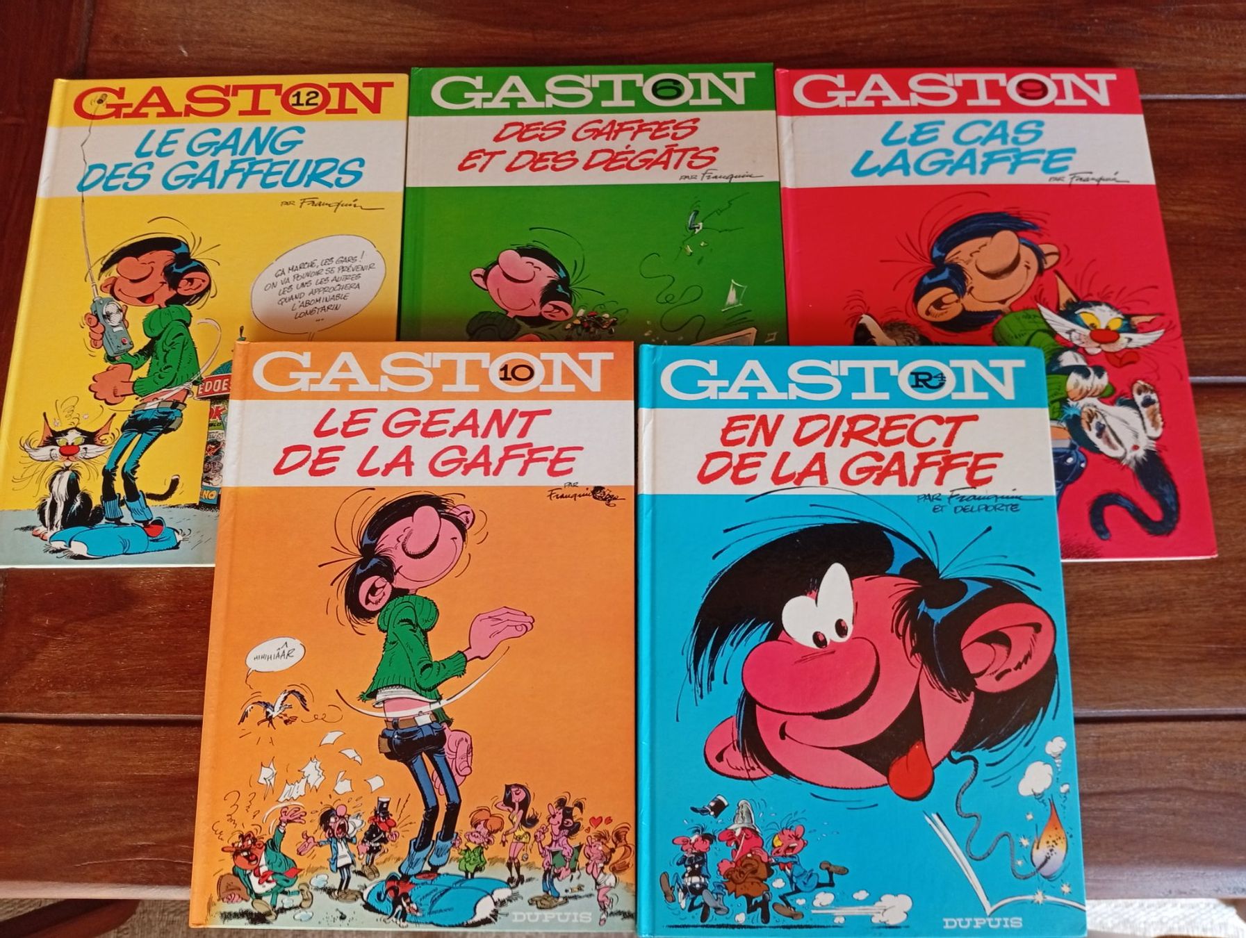 Fumetti: Lot 5x Gaston Lagaffe – Usato da Perrefitte venduto da 36B 1
