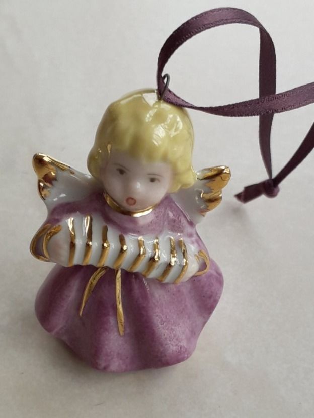 Statuette: Porzellan Engel Handbemalt – Nuovo e nell'imballaggio originale da Winistorf venduto da acreativ3