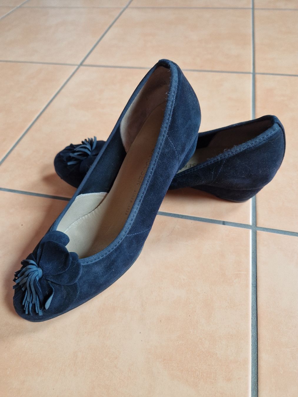 Kaiser Scarpe da donna: Ballerina Peter Kaiser 37 navy – Usato da Lichtensteig venduto da Cocabana_16 1